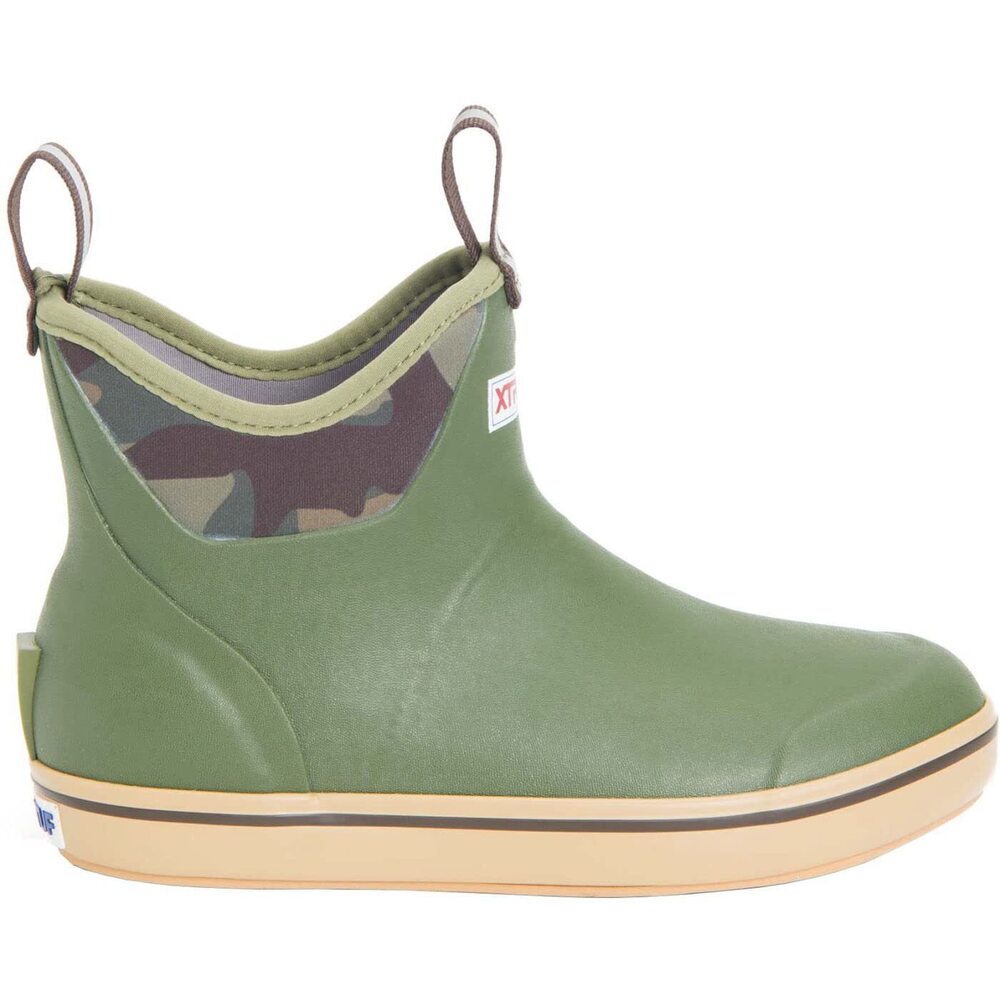 XTRATUF Women's 6 Inch Ankle Deck Boot, Light Green, 6